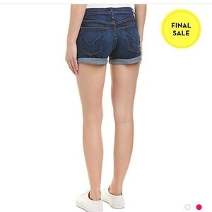 Hudson dark wash rolled shorts, NWOT